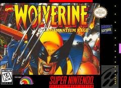 Nintendo SNES Wolverine Adamantium Rage [Loose Game/System/Item]